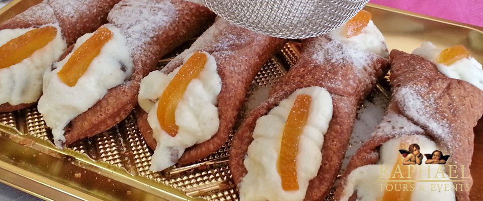 Cannoli and other Italian pastries