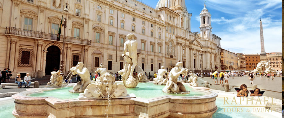 Piazza Navona & Bernini Fountains