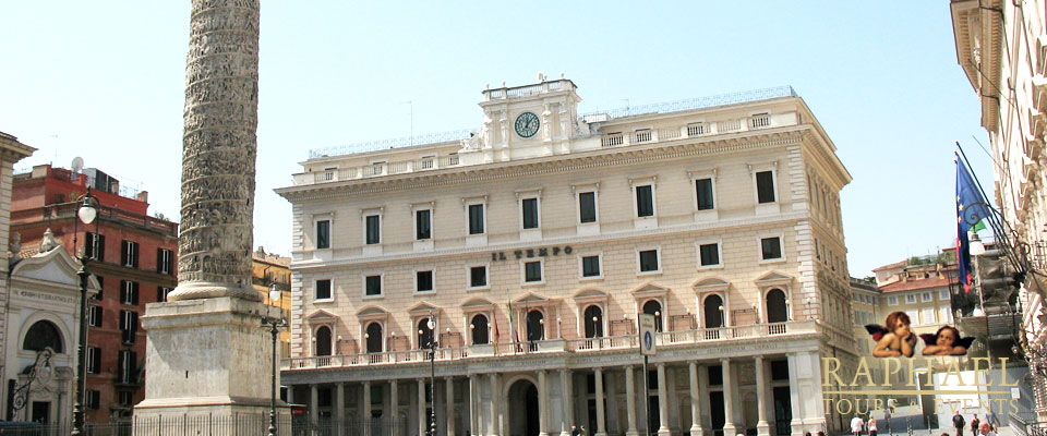 Piazza Colonna & palazzo Chigi